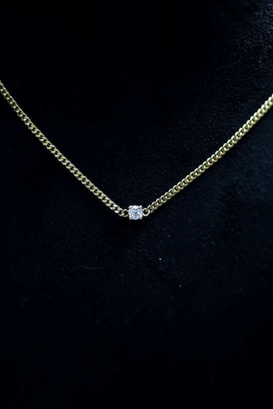 Solitaire Diamond Chain
